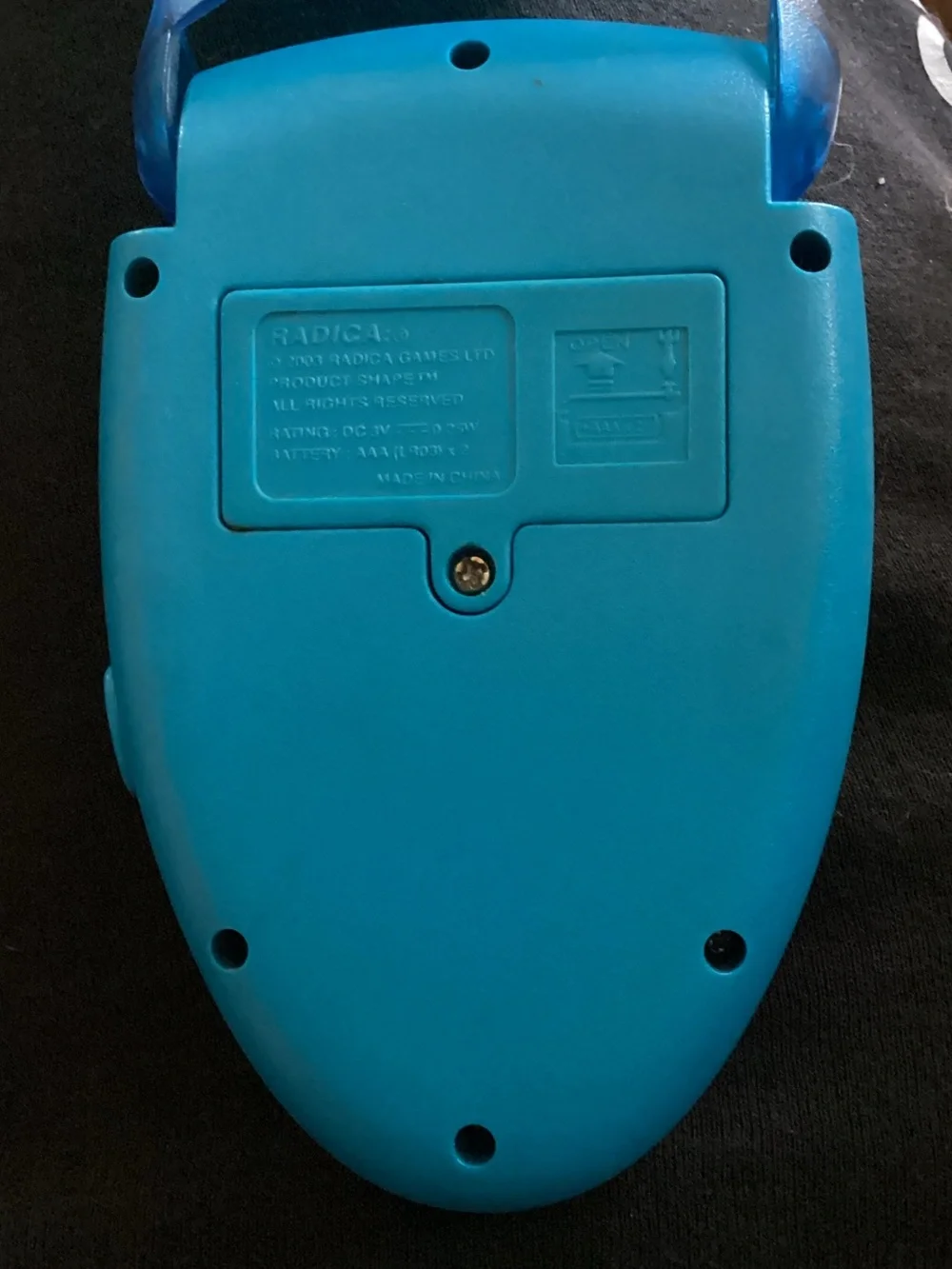 Tetris toy blue